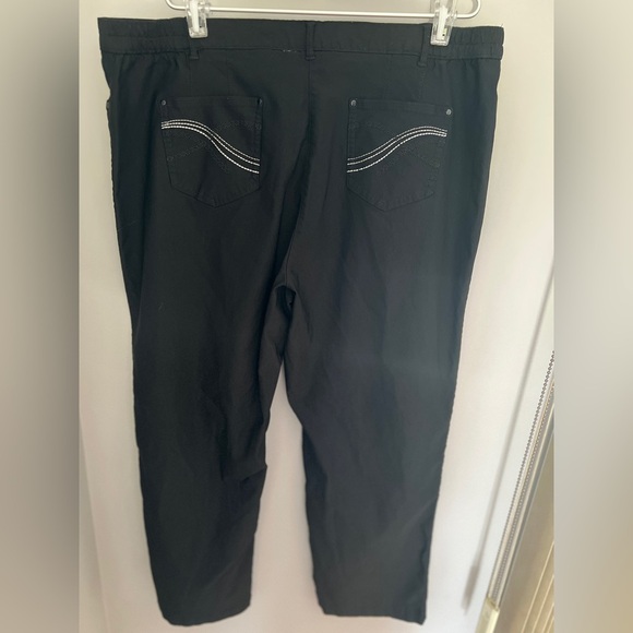 Tradition Black Petite Pants 18P - Picture 8 of 9